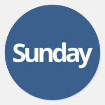 Planeamento de domingo dia fornece marinho branco