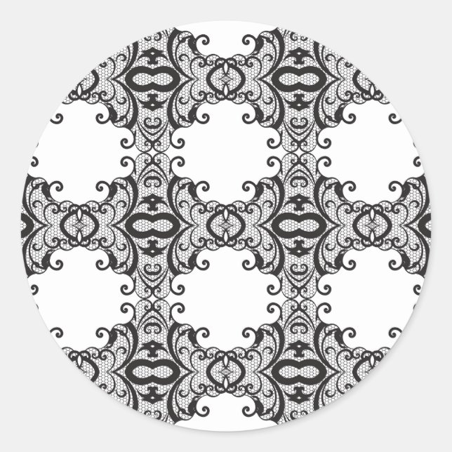 Adesivo Redondo Plano de fundo 2 (Frente)