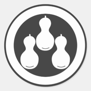 Adesivo Redondo Plantas [Camadas Familiares]