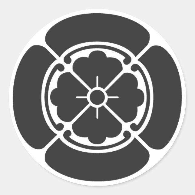 Adesivo Redondo Plantas [Camadas Familiares] (Frente)