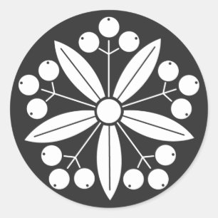 Adesivo Redondo Plantas [Camadas Familiares]