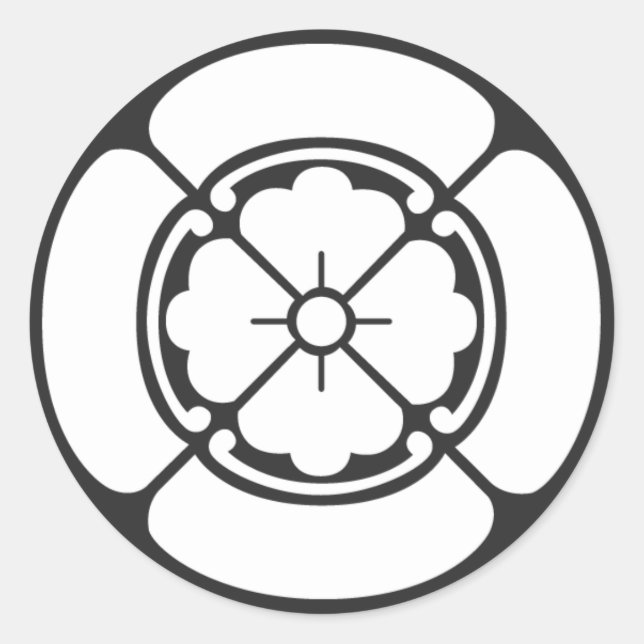 Adesivo Redondo Plantas [Camadas Familiares] (Frente)