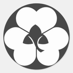 Adesivo Redondo Plantas [Camadas Familiares]