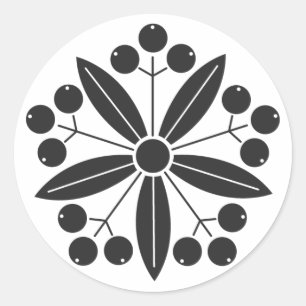 Adesivo Redondo Plantas [Camadas Familiares]