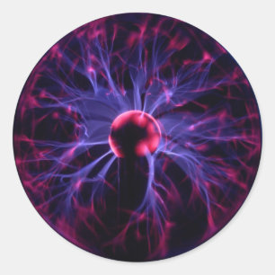 Adesivo Redondo Plasma