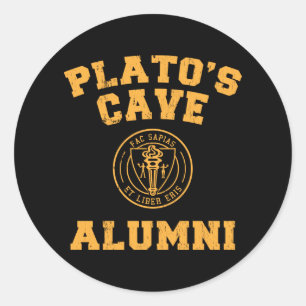 Adesivo Redondo Plato: Alumni Sticker