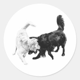 Adesivo Redondo Play Never Waits