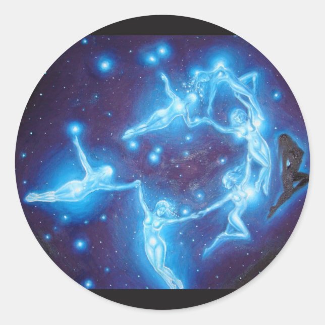 Adesivo Redondo Pleiades (Frente)