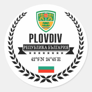Adesivo Redondo Plovdiv