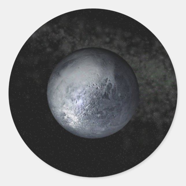 Adesivo Redondo pluto (Frente)