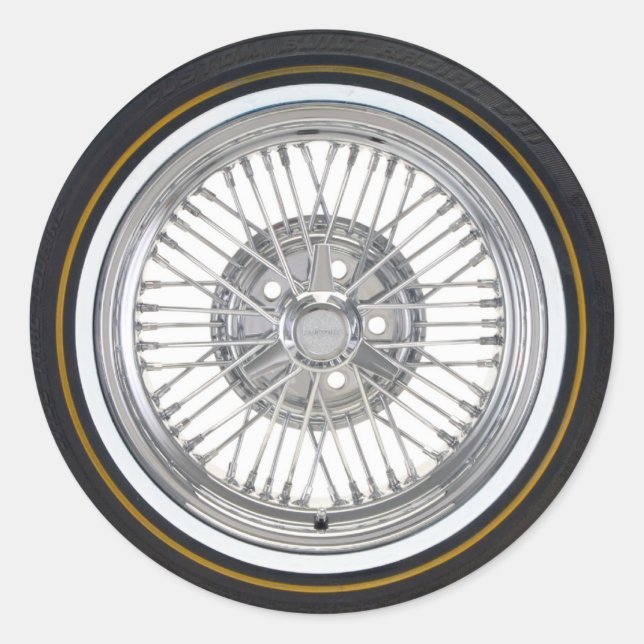 Adesivo Redondo Pneus (Frente)