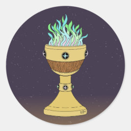Adesivo Redondo Poção mágica em Mazer e Chalice Combo