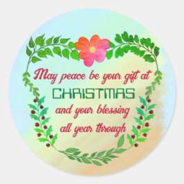 ADESIVO REDONDO PODE SER O SEU PRESENTE NO NATAL