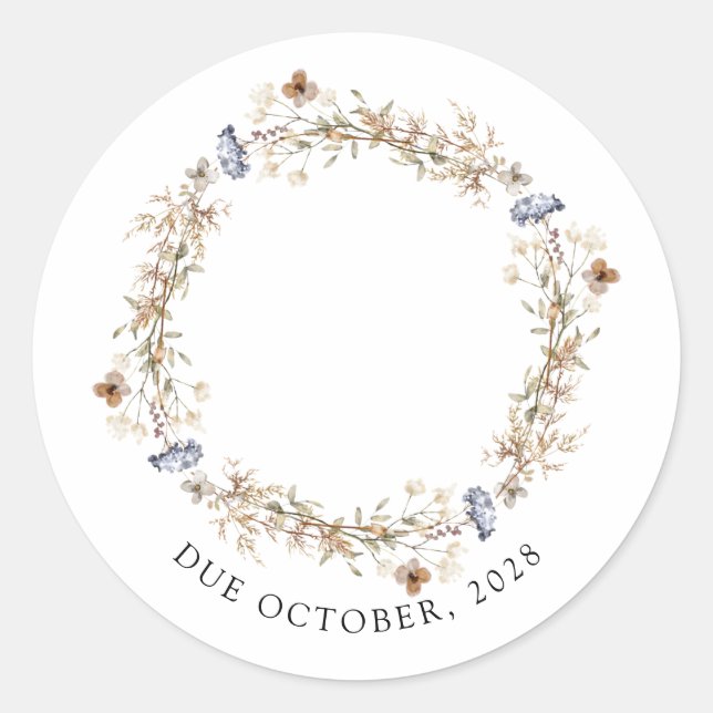 Adesivo Redondo Podemos Esperar Dormir, Dormir. (Frente)