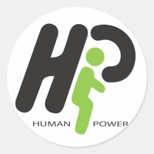 Adesivo Redondo Poder humano
