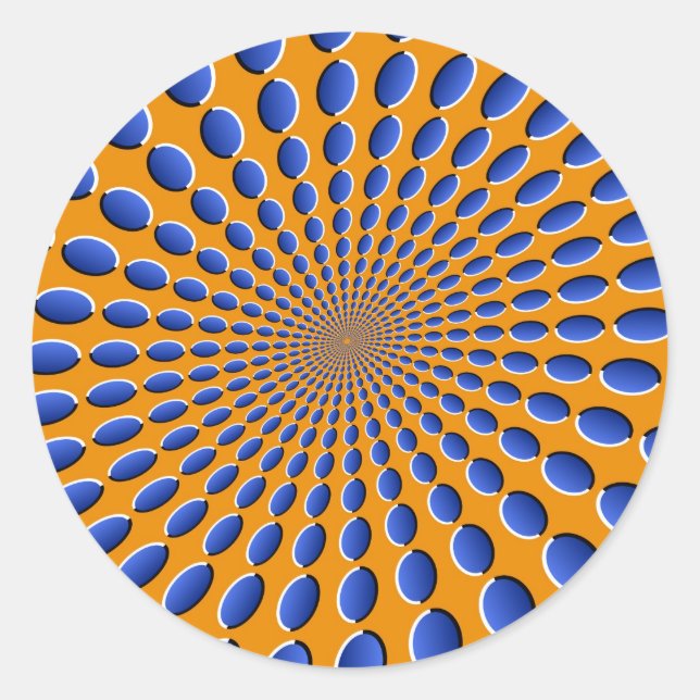 Adesivo Redondo Pods de ilusão Óptica (Frente)