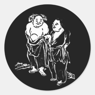 Adesivo Redondo Poetas Chineses