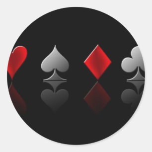 Adesivo Redondo poker-wallpaper-6