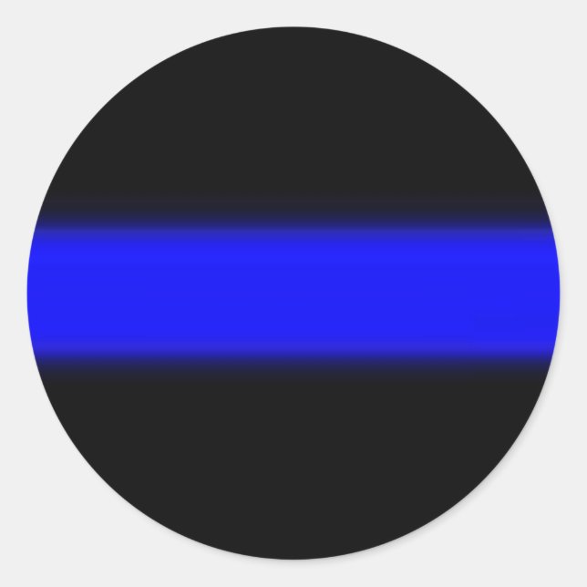 Adesivo Redondo polícia da polícia (Frente)