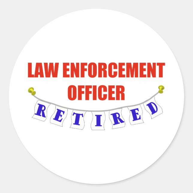 ADESIVO REDONDO POLÍCIA RETIRADA OFCR (Frente)