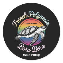 Polinésia Francesa Bora Moorea Tahiti Tartaruga