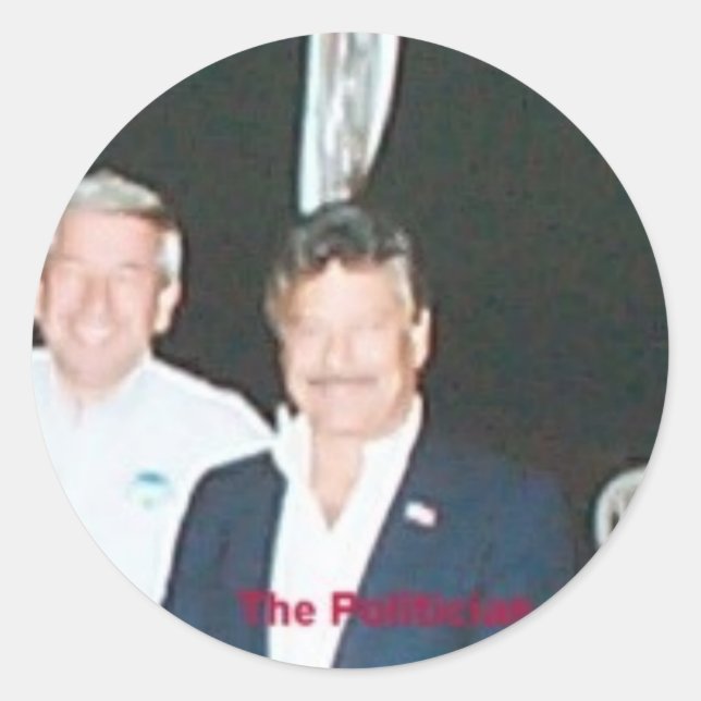 Adesivo Redondo político-robe (Frente)