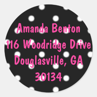 Adesivo Redondo Polkadots, Amanda Benton116 Woodridge DriveDoug...