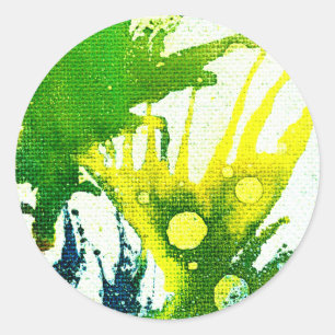 Adesivo Redondo Polocromoptico #2B por Michael Moffa