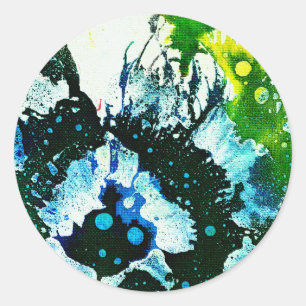 Adesivo Redondo Polocromoptico #2C por Michael Moffa