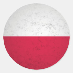 Adesivo Redondo Polônia
