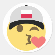 Polônia Emoji Baseball Hat