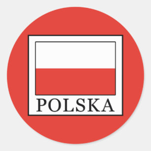 Adesivo Redondo Polska