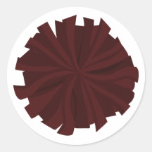 Pom Cheerleader Maroon