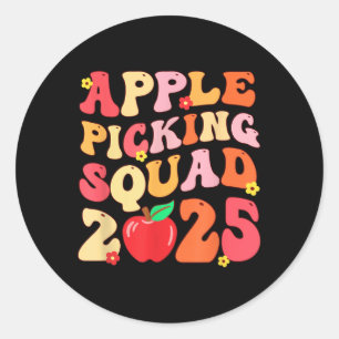 Adesivo Redondo Pomar de Maçã de Quadrado de Separação da Apple 20