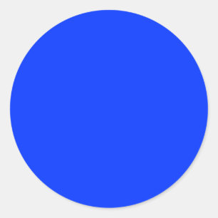 Adesivo Redondo Ponto Azul