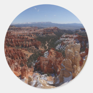 Adesivo Redondo Ponto de Inspiração no Bryce Canyon II