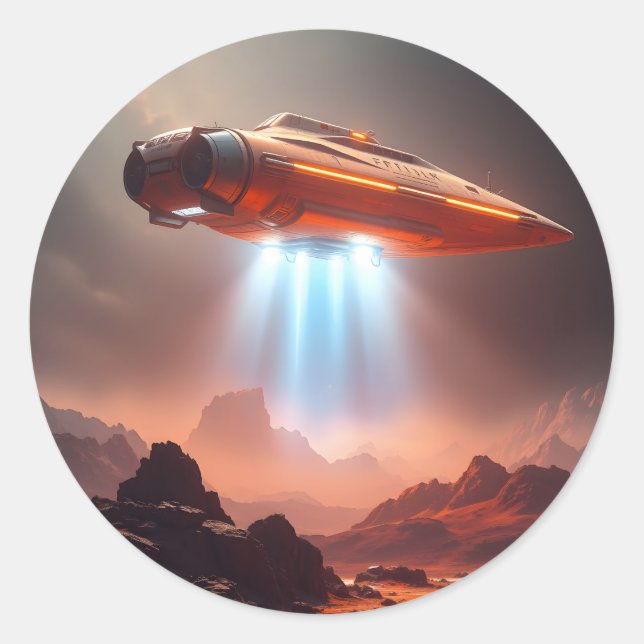 Adesivo Redondo Ponto de Partida -  (Frente)