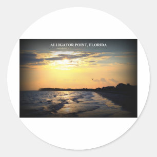 ADESIVO REDONDO PONTO DO JACARÉ, FLORIDA