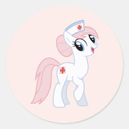 Adesivo Redondo Pony