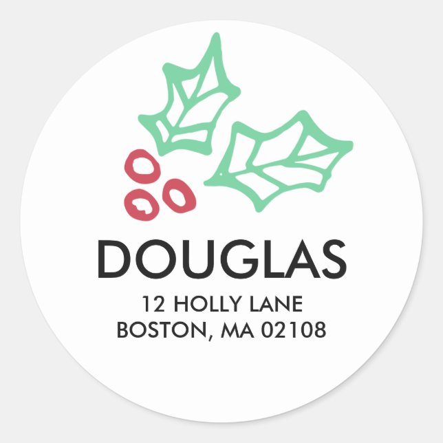 Adesivo Redondo Por Coleção Golly (Frente)