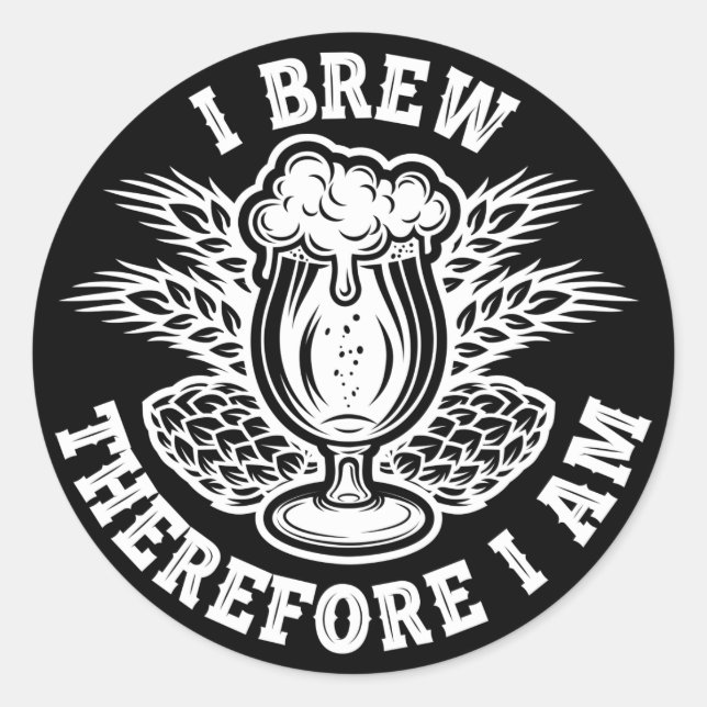 Adesivo Redondo Por Isso, Eu Sou (Frente)