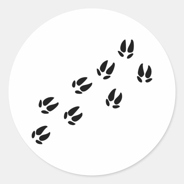 Adesivo Redondo Porco - faixas (Frente)