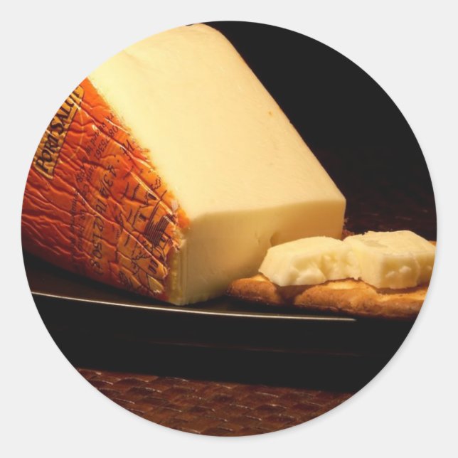 Adesivo Redondo Port Salut Cheese (Frente)