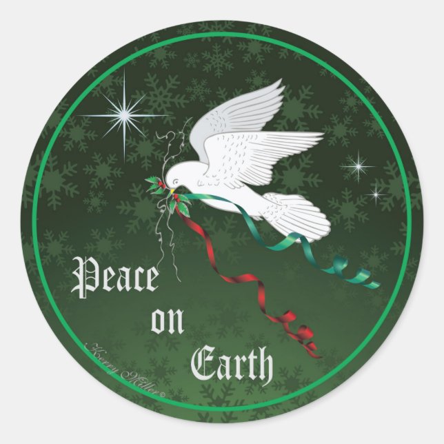 Adesivo Redondo Porta branca (Frente)