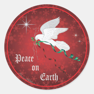 Adesivo Redondo Porta branca