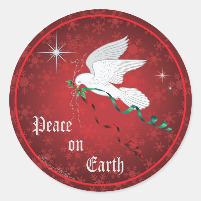 Adesivo Redondo Porta branca (Frente)