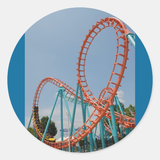 Adesivo Redondo porta copos rolante (Frente)