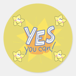 Adesivo Redondo Positive Vibes Only