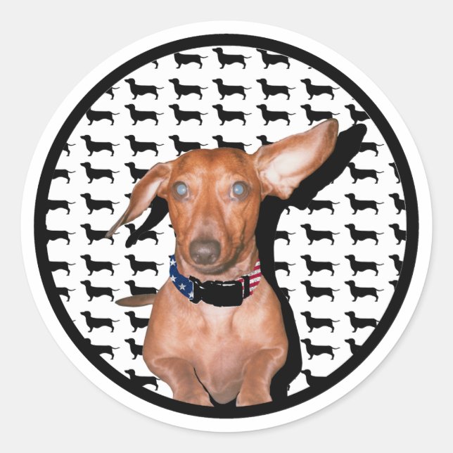 Adesivo Redondo Posso Ouvir-Te (Frente)