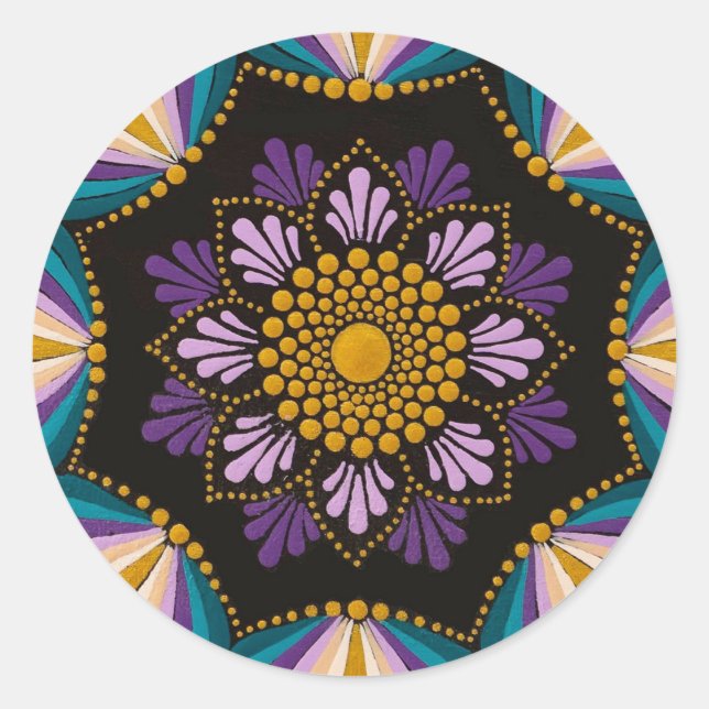 Adesivo Redondo Poster (Frente)